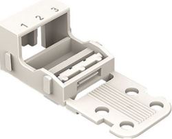 Mounting Carrier For 3 Way Wago 221 4MM2 Connectors