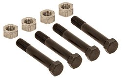 Trailer Leaf Spring Shackle Bolts 9 16" -18 X 3-1 2" Long With Lock Nuts Set Of 4 -23011 23012