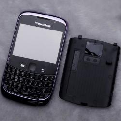 Blackberry 9300 Purple black Full Housing Cover + Keyboard