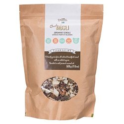 Kz Clean Eating - Swedish Breakfast Cereal - Low Carb Paleo - 500G 17.6OZ - Gluten Free - No Added Sugar