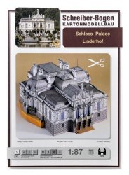 Schreiber-bogen Linderhof Castle Card Model