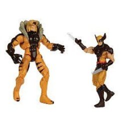 Hasbro Toys Marvel Universe Xmen First Class Action Figure 2PACK Wolverine Sabretooth