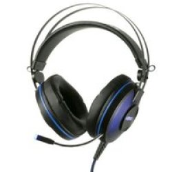 Konix Mythics PS-U700 Pro Gaming Over-ear Headphones For PS4 7.1 Surround Black And Blue