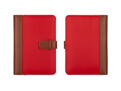 Griffin Back Bay Passport For Medium E-readers - Red & Brown