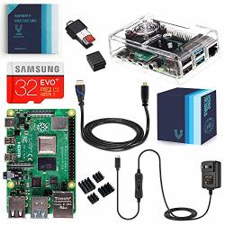 Vilros Raspberry Pi 4 Complete Starter Kit With Official Raspberry Pi