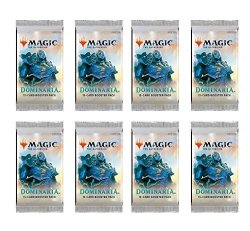 Wizards Of The Coast Magic The Gathering Dominaria Booster Packs Trading Card Game - 8 Booster Packs