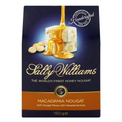 Sally Williams Finest Honey Nougat Macadamia 150G