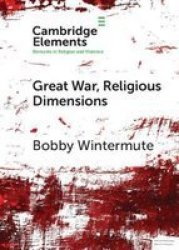 Great War Religious Dimensions Paperback