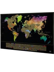 World Travel Scratch Map