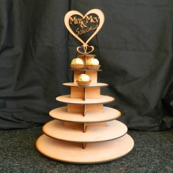 Ferrero Rocher Stand With Personalized Topper