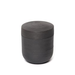 Lines Grey With Cover - Indoor Candle