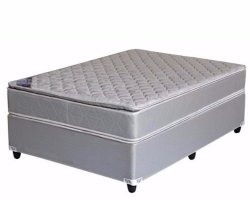 Three Quarter Pillow Top Bed-quality Rest - Soft 3 4 Base And Mattress 100-120 Kgs