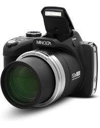 Pro Shot 16 Mega Pixel HD Digital Camera With 53X Optical Zoom Full 1080P HD Video & 16GB Sd Card MN53Z Black