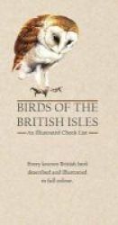 Birds Of The British Isles - An Illustrated Check List Paperback