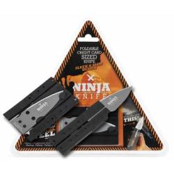 Ninja Knife - Foldable Credit Card Sized Knife