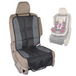 Instaseat Car Seat Protector For Child & Baby Car Seats - Premium Non-slip Backing Protects Vehicle Interior