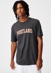 Regular Graphic T Shirt - Slate portland