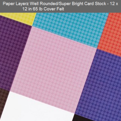 12X12" Paper Layerz - Super Bright Cardstock Special
