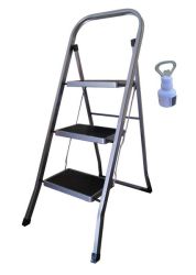 Home 3-STEP Folding Ladder And Bottle Opener