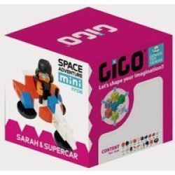 Gigo Space Adventure Mini-sarah & Supercar - 45 Pieces