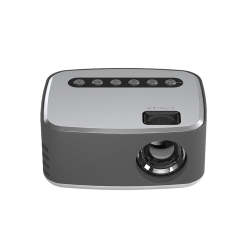 T20 320X240 400 Lumens Basic Version Portable Home Theater LED HD Digital Projector Plug Type:eu Plug Silver