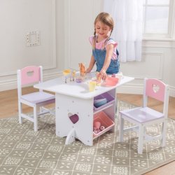 kidkraft heart table