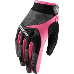 Thor Women's Spectrum Black pink Gloves - S