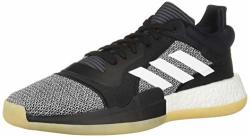Adidas Men's Marquee Boost Low Black white shock Cyan 8.5 M Us