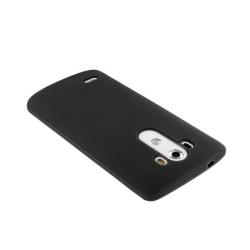 Rubber Gel Case For LG G3 D850 D851 D852 D855 - By Raz Tech - Clear