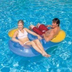 Bestway Double Ring Float Colour May Vary 188 X 117CM