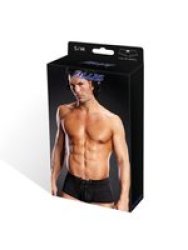 Blueline Mens Lace-up Trunk Small To Medium Black