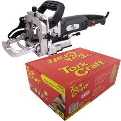 Tork Craft Biscuit Jointer & Free Box 20 Biscuits Special