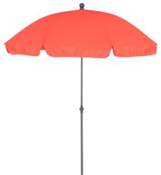 Umbrella Round Polyester & Steel Red Dia 200CM