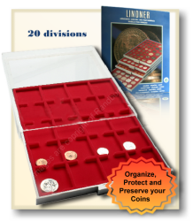 Lindner X20 Collection Coin Tray - Organise And Protect Your Collection
