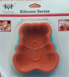 Silicone Cupcake Teddy Bear Shape