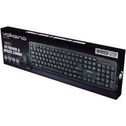Volkano Krypton Series Wired Keyboard & Mouse