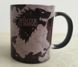 Game Of Thrones Winter Is Coming Stark Heat Reveal Mug - Heat Sensitive