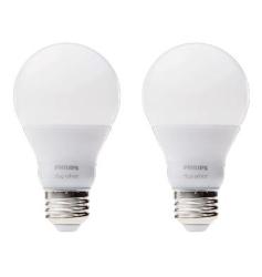 Philips Hue LED Bulb White Works With Amazon Echo 2PK