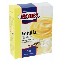 Moirs - Instant Pudding Vanilla Box 90G