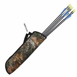 EOUS Arrow Quiver Archery Side Hip Quiver Waist Arrow Holder Bag For 20 To 32 Inch Arrows