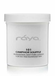 Raya Camphor Souffl Facial Cleanser 16 Oz 101 Ph Balanced Face Wash For Oily Blemished And Break-out Skin Helps Reduce White-heads And Black-heads And Clear Clogged Pores