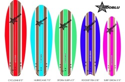 Surfboard - Soft Top Surfboard - Cyclone 8'0