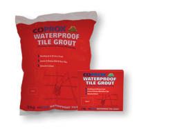 Coprox Tile Grout Waterproof White 1KG