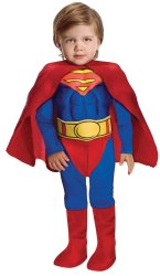 Super Dc Heroes Deluxe Muscle Chest Superman Costume Toddler
