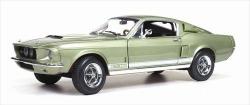 Ford 1967 Shelby Mustang GT500 GT 500 Light Green 1 18 By Autoworld AMM993