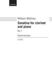 Sonatina For Clarinet And Piano OP.3 Book
