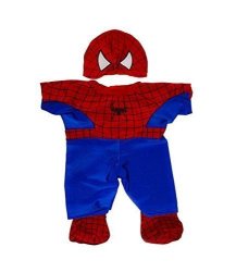 Teddy Mountain Spider Man Spider Bear Make A Teddy Bear Outfit Fits 8 Build A Bear Factory Bears By