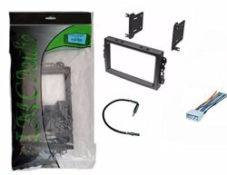 ASC Car Stereo Dash Kit, Wire Harness, Antenna Adapter, And Radio Tool For Installing A Double Din 2003 2004 Ford Focus Factory Blaupunkt System