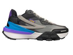 FILA - Rapidride Mens Black electric Purple white Mens Lace-up Sneakers