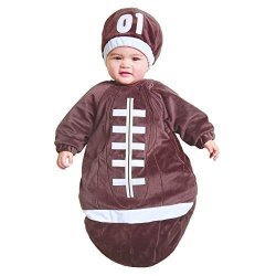 BABY Football Costume Outfit Diy Photography Prop Size 0-6 Months